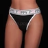 Kép 1/2 - Poppy Sporty Tanga Fekete